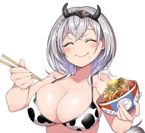 【吉野家クロミ化計画】牛丼食べてる女子の二次画像【22】
