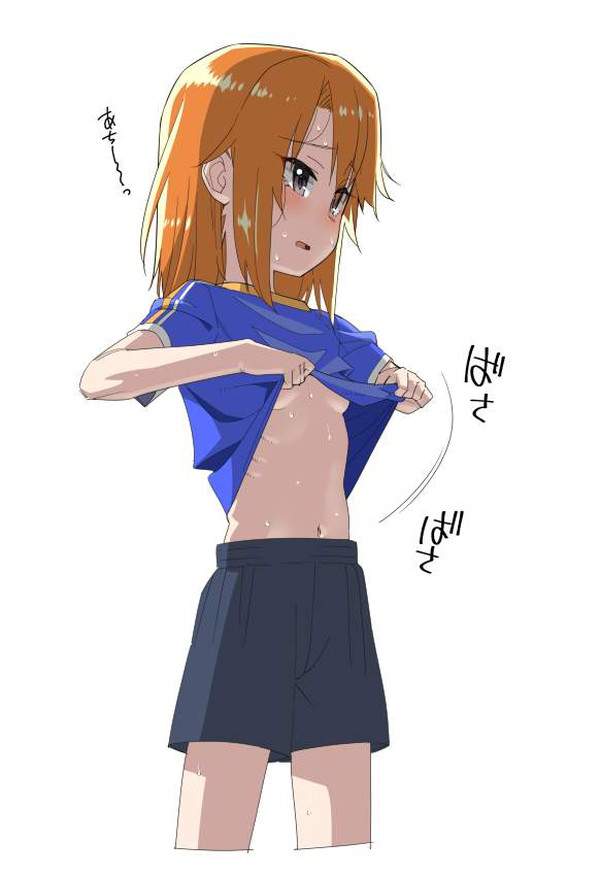 【未成熟】ノーブラ貧乳女子の二次エロ画像【8枚目】