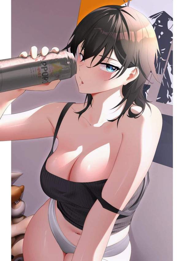 【迫真】缶ビールと巨乳の二次エロ画像【13枚目】