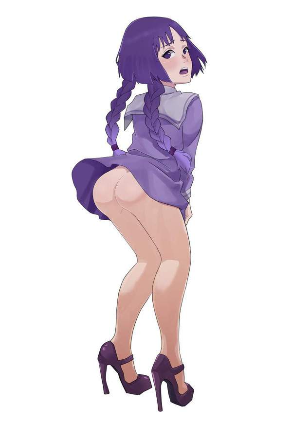 【どしたん？】風パンチラだと思ったらパンツ履いて無かった二次エロ画像【話きこうか？】【11枚目】