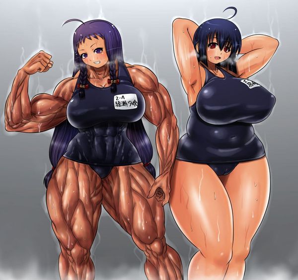 【金隆山康隆】ミオスタチン関連筋肉肥大レベルな筋肉女子の二次エロ画像【箕輪勢一】 【2】