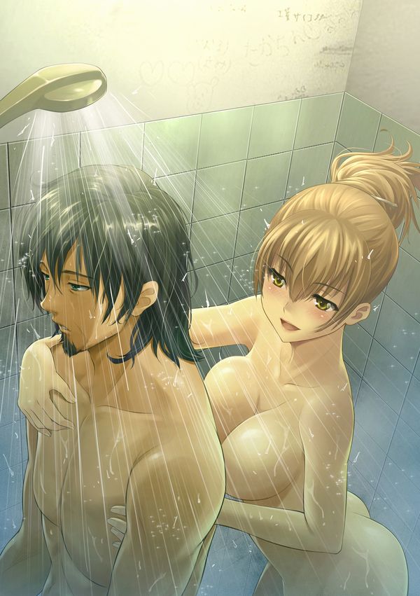 【混浴温泉】女の子に背中流して貰ってる二次エロ画像 【40】