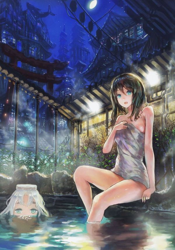【桃太郎電鉄の思い出】女子が集団で温泉に入ってる女湯の二次エロ画像【21】