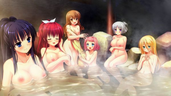 【桃太郎電鉄の思い出】女子が集団で温泉に入ってる女湯の二次エロ画像【29】