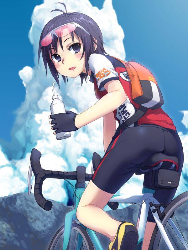 【ロードバイク】本格的な自転車に乗ってる女子達の二次画像【40】