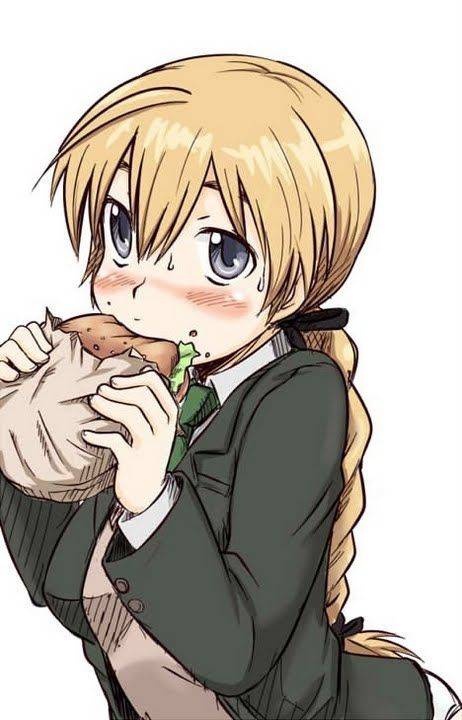 【かぶりつけ！】ハンバーガー食べてる女の子の二次画像【6】