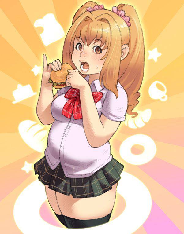【かぶりつけ！】ハンバーガー食べてる女の子の二次画像【12】