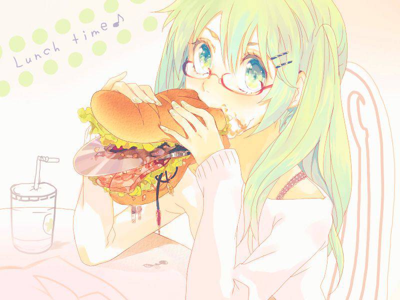 【かぶりつけ！】ハンバーガー食べてる女の子の二次画像【20】