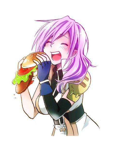 【かぶりつけ！】ハンバーガー食べてる女の子の二次画像【24】