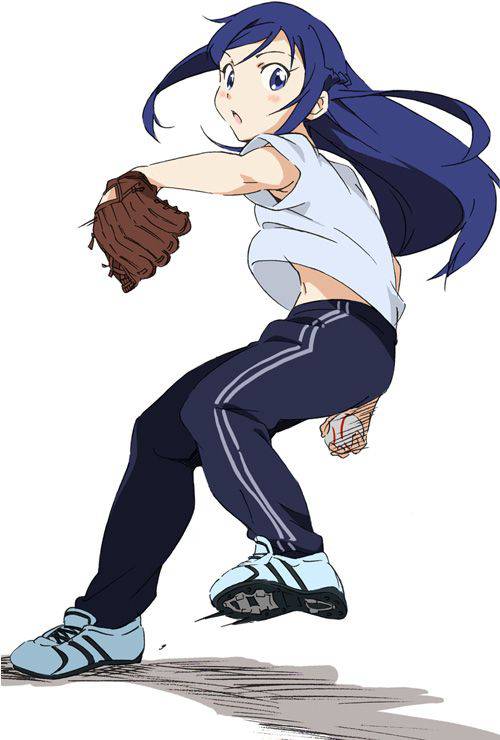 【棒を握ったり】野球・ソフトボールをやってる女の子のエロ画像【玉を掴んだり】【18】
