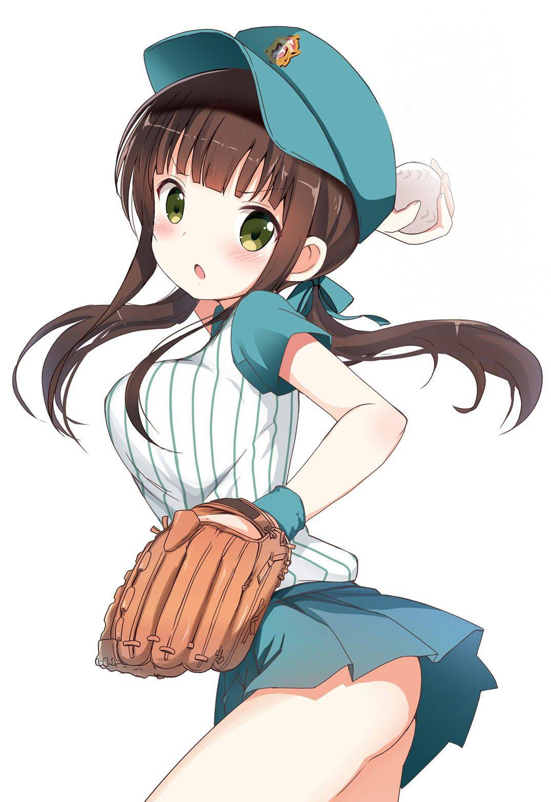 【棒を握ったり】野球・ソフトボールをやってる女の子のエロ画像【玉を掴んだり】【20】
