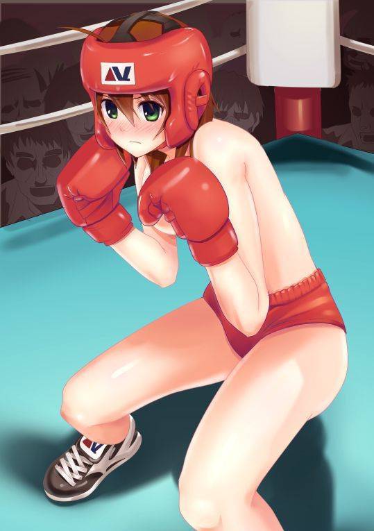 【かわいいな(ﾓﾘﾓﾘ)】拳闘・ボクシングを嗜む女子達の二次エロ画像【4】
