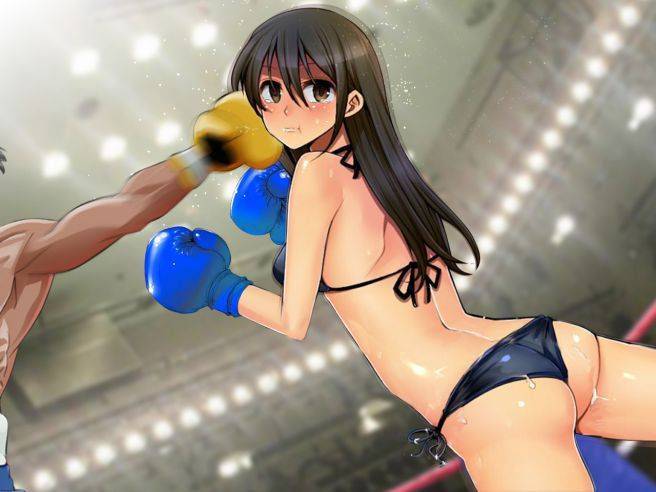【かわいいな(ﾓﾘﾓﾘ)】拳闘・ボクシングを嗜む女子達の二次エロ画像【33】