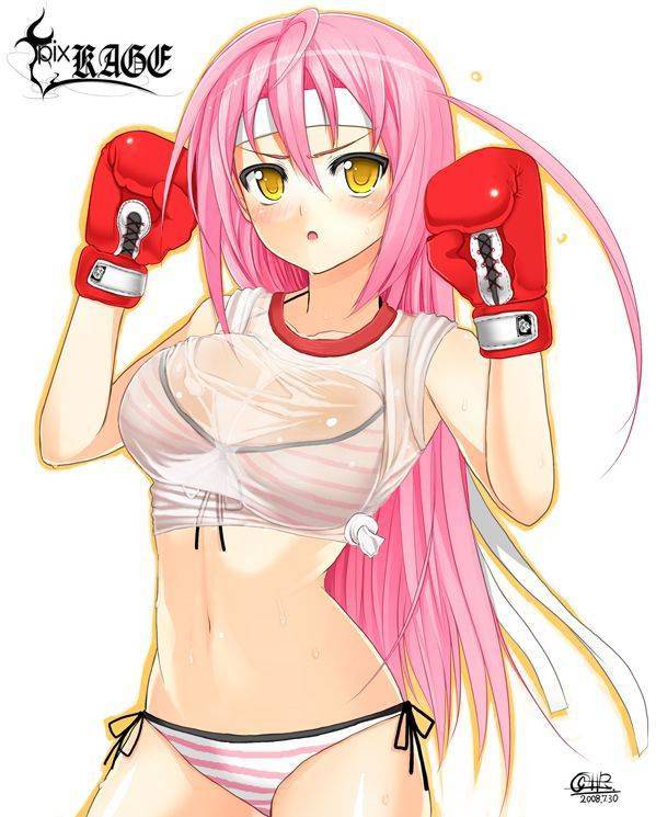 【かわいいな(ﾓﾘﾓﾘ)】拳闘・ボクシングを嗜む女子達の二次エロ画像【34】