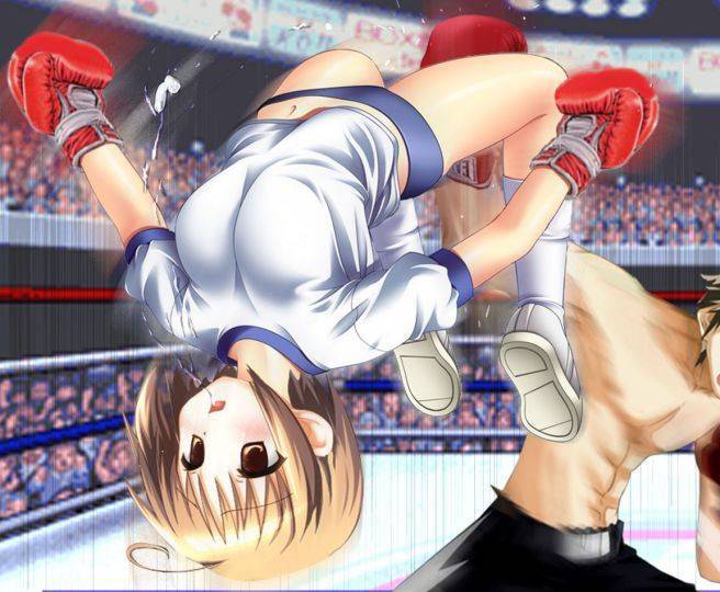 【かわいいな(ﾓﾘﾓﾘ)】拳闘・ボクシングを嗜む女子達の二次エロ画像【38】