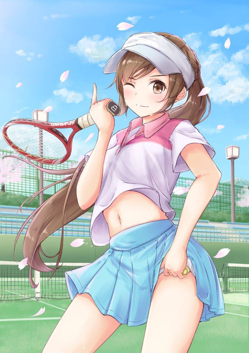 【渡米！Ｈ前！】テニス部所属な女子達の二次画像【3】