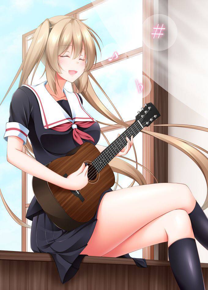 【サブカル好きそう】アコースティックギターと女の子の二次画像【20】