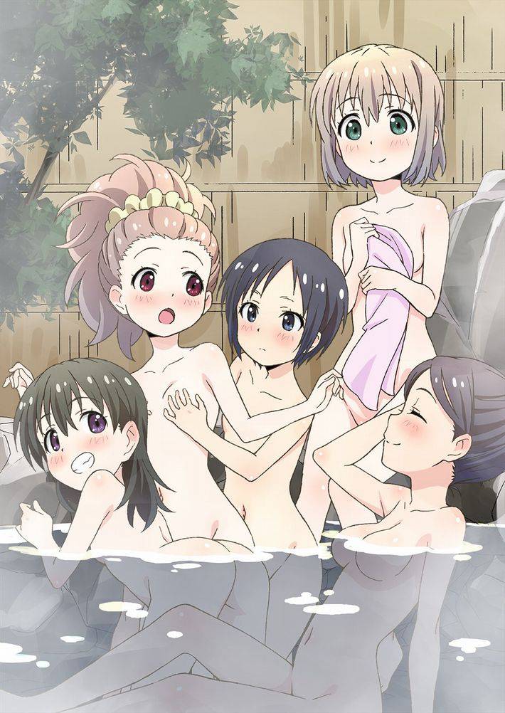 【裸の付き合い】女の子達が友達同士温泉で温まってる二次エロ画像【3】