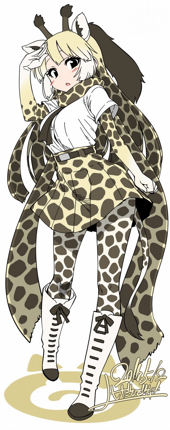 【けものフレンズ】アミメキリン(reticulated giraffe)のエロ画像【けもフレ】【15】