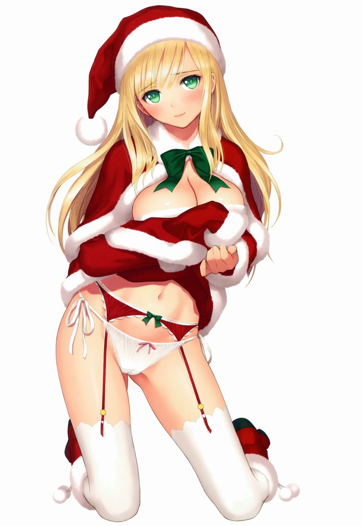 【忘れてた】今日はクリスマスなので･･･巨乳サンタの二次エロ画像【20】