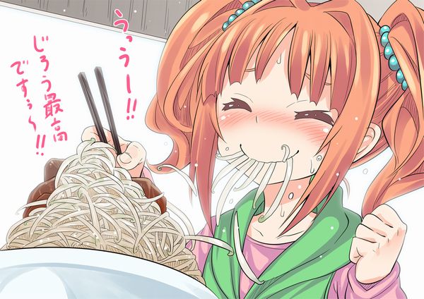 【二次】女の子がラーメン二郎食ってる画像【全マシマシ】【2】