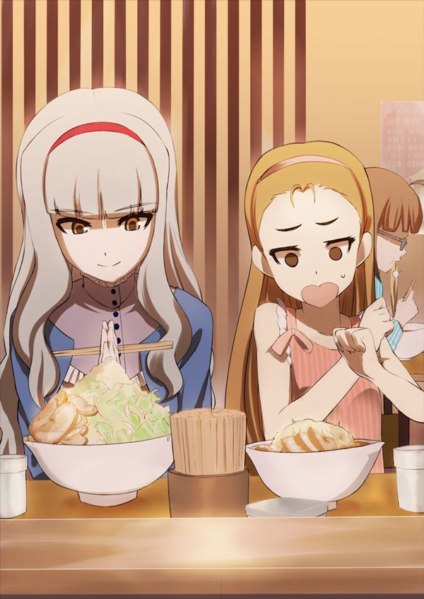 【二次】女の子がラーメン二郎食ってる画像【全マシマシ】【10】