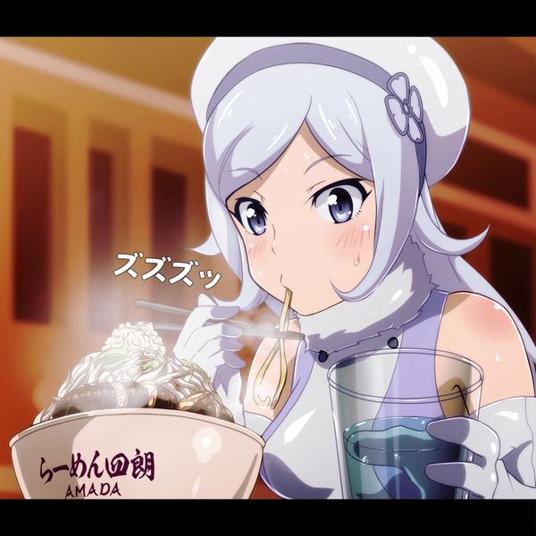 【二次】女の子がラーメン二郎食ってる画像【全マシマシ】【17】