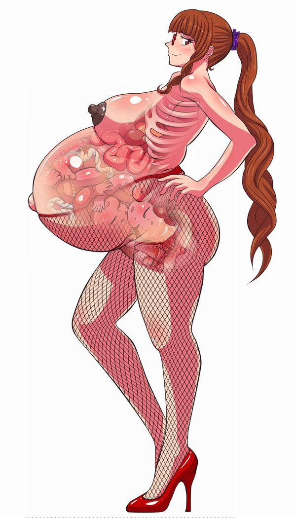 【臨月】ボテ腹妊婦の二次エロ画像【25】