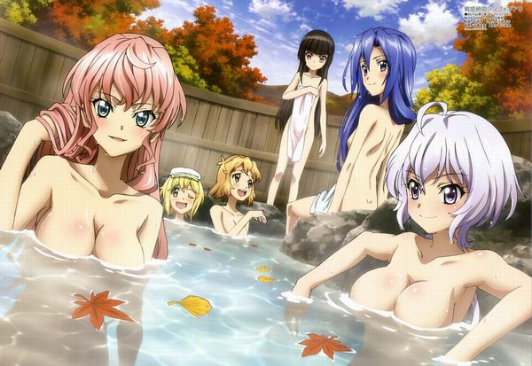 【眼福】温泉にて入浴中な女の子達の二次エロ画像【29】