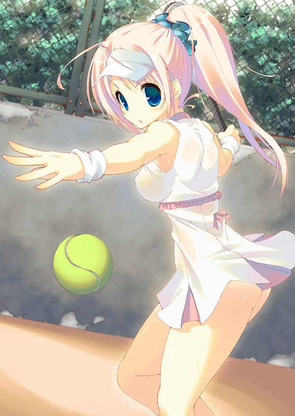 【お約束】ペニスが思わず反応するテニス美少女の二次画像【23】