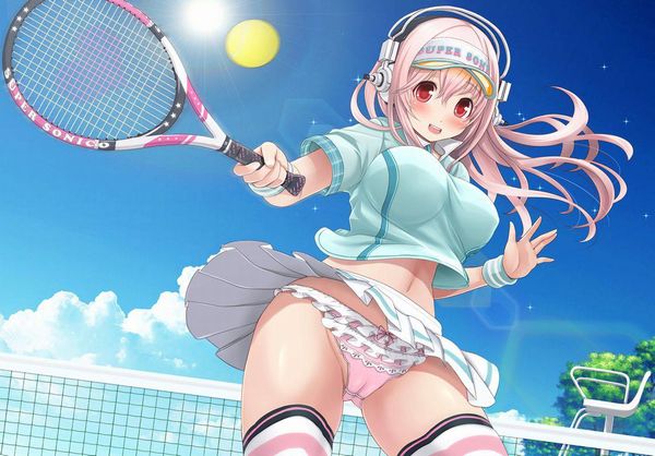 【お約束】ペニスが思わず反応するテニス美少女の二次画像【40】