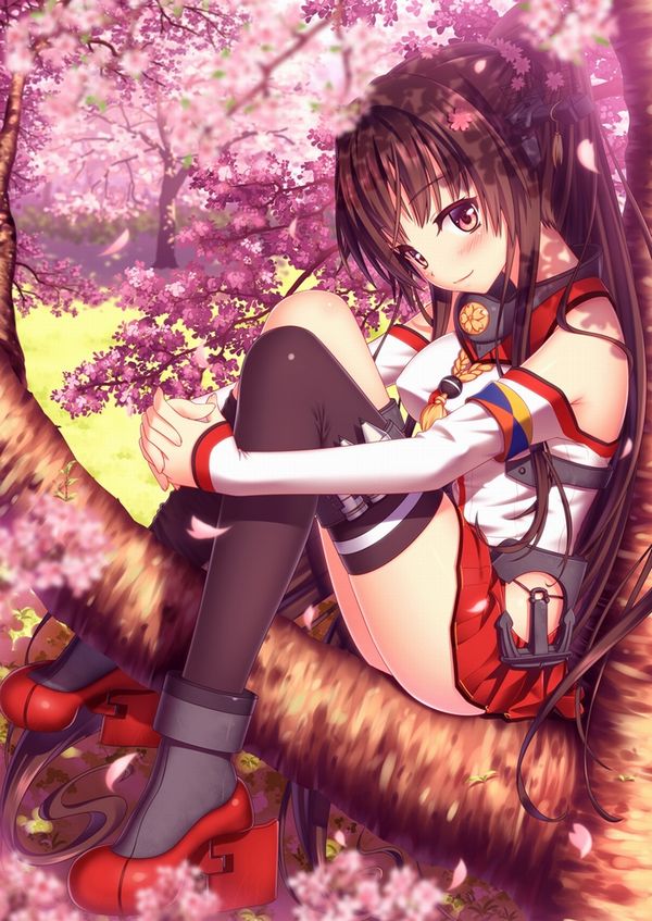 【もうすぐ春ですね】桜と美少女な二次画像【21】