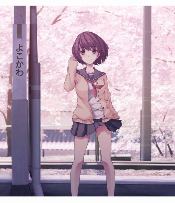 【もうすぐ春ですね】桜と美少女な二次画像【30】