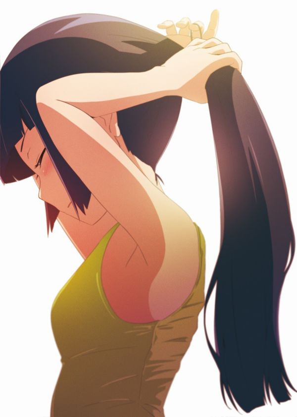 【日常の中のエロス】髪の毛結んでる女子の腋を愛でる二次エロ画像【5】