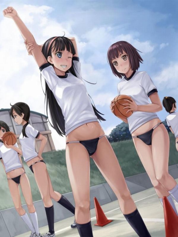 【バスケがしたいです】バスケ部所属っぽい女子達の二次エロ画像【23】