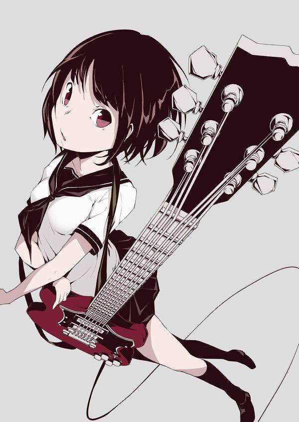 【Rock】ギター弾いてる女の子達の二次画像【5】