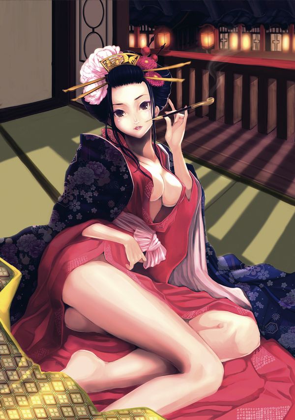 【着物・和服】江戸時代の人ってこんな感じでセックスしてたのかなぁ？って二次エロ画像 【5】