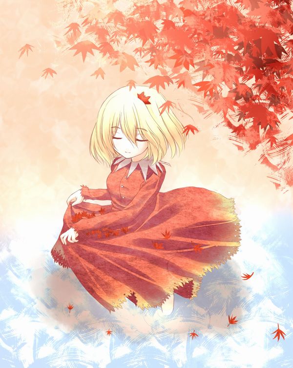 【紅葉】秋っぽい風景と美少女達の二次画像 【25】