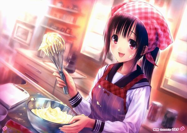 【料理は愛情】料理を作っている最中な女の子達の二次画像 【26】