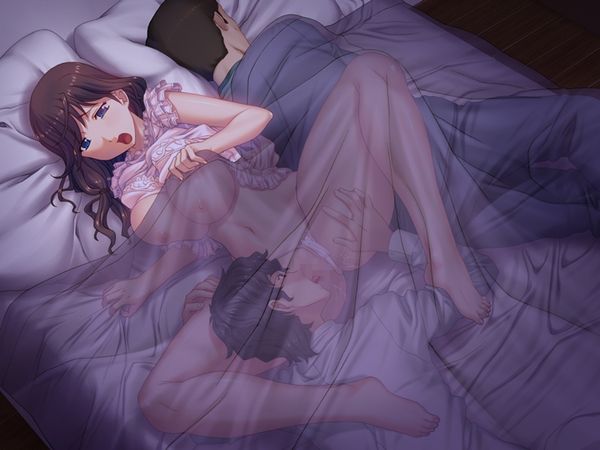 【知らぬが花】彼氏や旦那が寝ているすぐ側で他の男とセックスしてる二次寝取られ・NTR画像 【4】