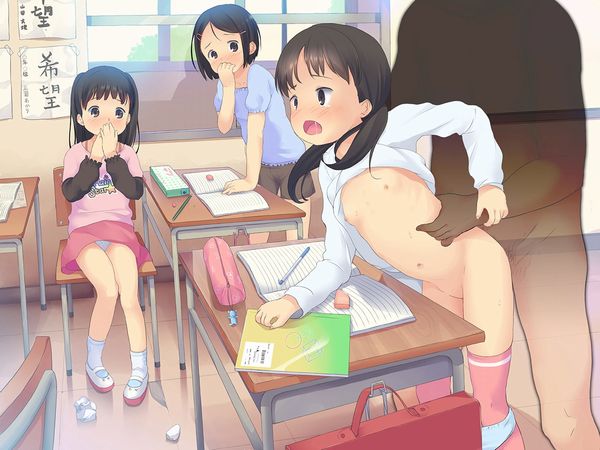 【淫行教師】学校の先生とセックスしてる少女達の二次エロ画像【2】