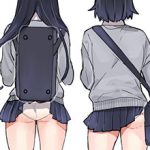 【3枚680円】安っぽいパンツ履いてる女子高生の二次エロ画像