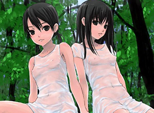 【夏だから】川・湖で水浴びしてる女子達のエロ画像