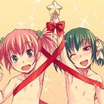 【賢い】彼氏へのクリスマスプレゼント代を節約する裸リボンの二次エロ画像