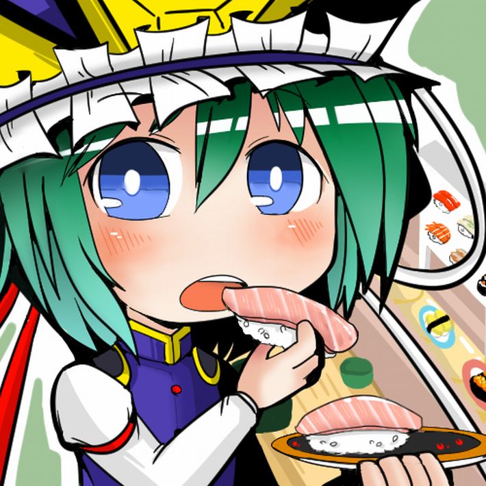 【SUSHI食べたい】寿司食べてる女の子達の二次エロ画像【5】