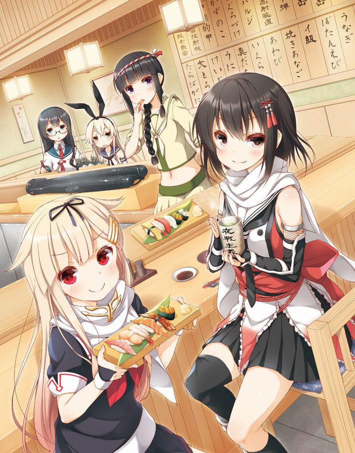 【SUSHI食べたい】寿司食べてる女の子達の二次エロ画像【7】