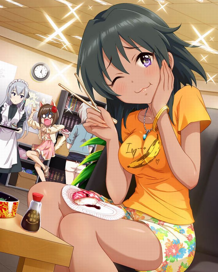 【SUSHI食べたい】寿司食べてる女の子達の二次エロ画像【28】