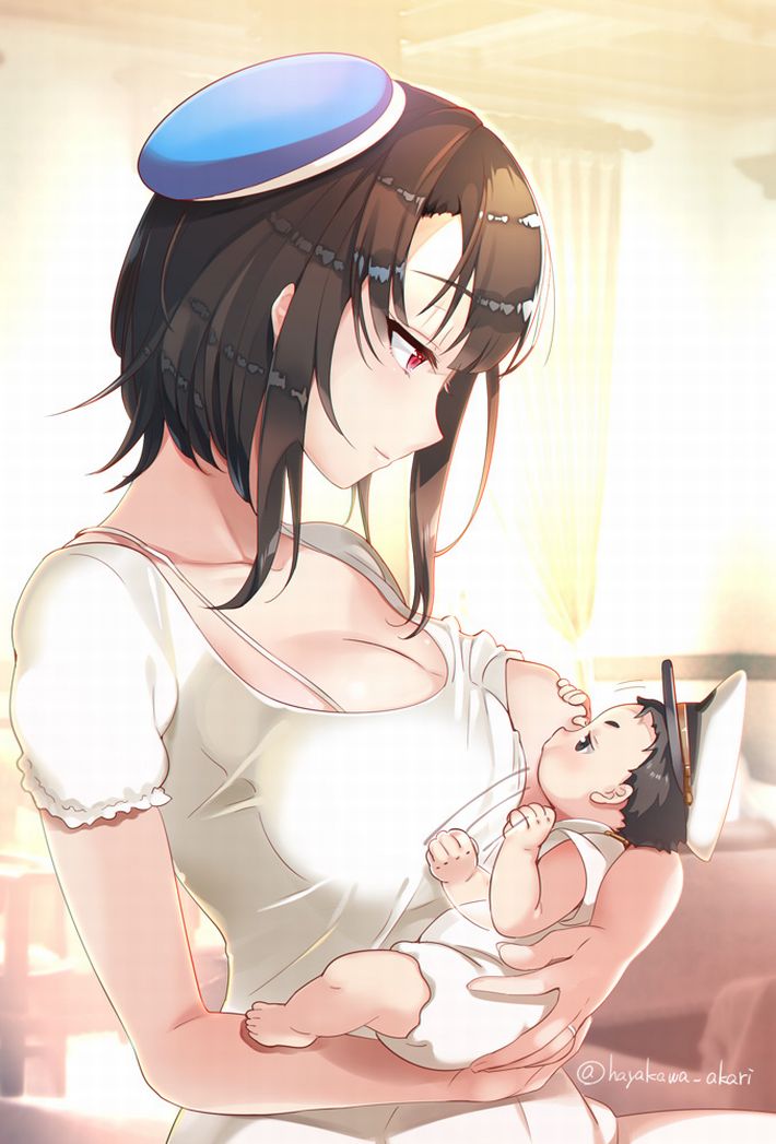 【本来は神聖な光景】お母さんが赤ちゃんにおっぱいあげてる授乳のエロ画像【26】
