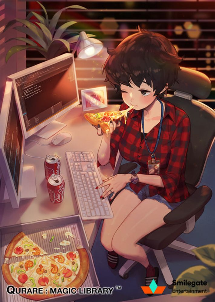 【ピザハット半額は】ピザ食ってる女の子の二次画像【２/８まで】【10】