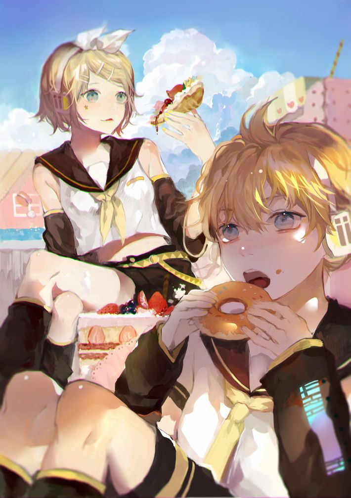 【ミスド】ドーナツ食べてる女の子の二次画像【ダンキン】【14】